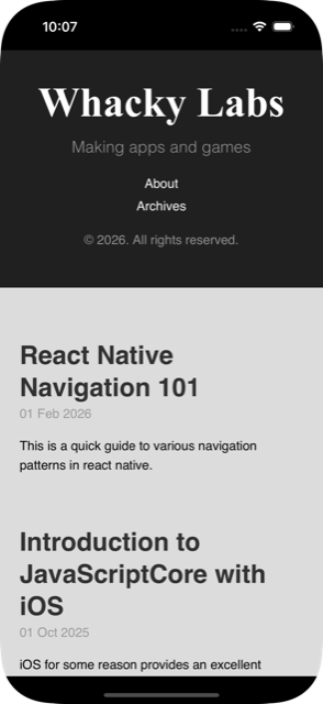 Hello React Native